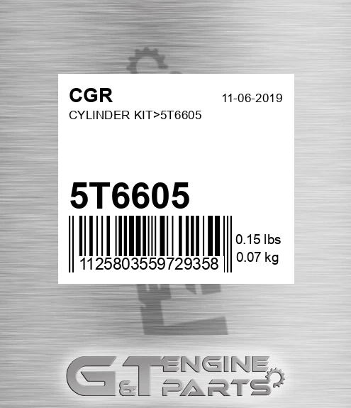 5T6605 Cylinder Kit>