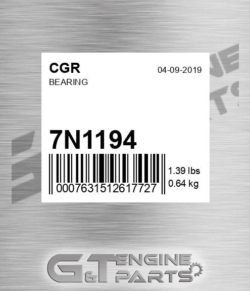 7N1194 Bearing