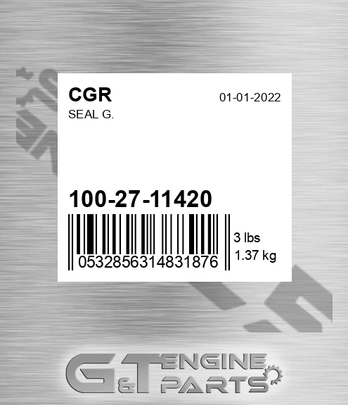 100-27-11420 Seal G.