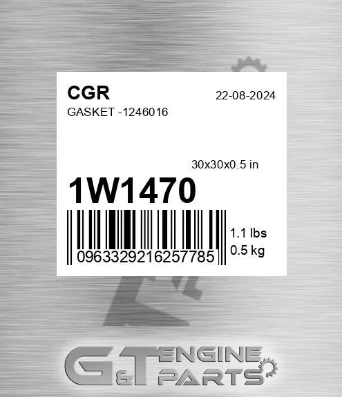 1W1470 Gasket -1246016