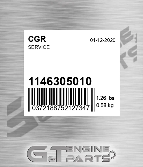 1146305010 Service for CGR