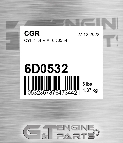 6D0532 Cylinder A.-6d0534