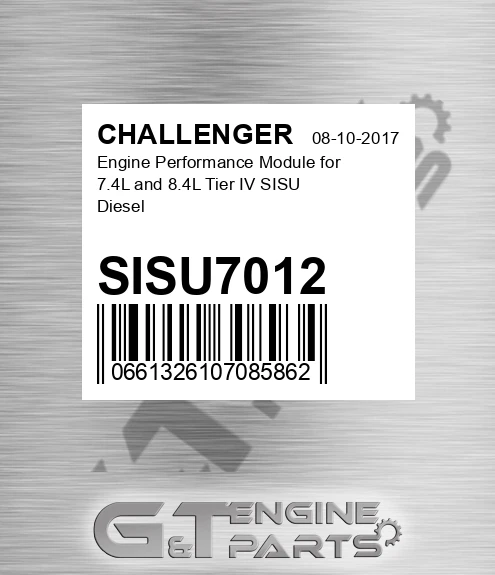 SISU7012 Engine Performance Module for 7.4L and 8.4L Tier IV SISU Diesel