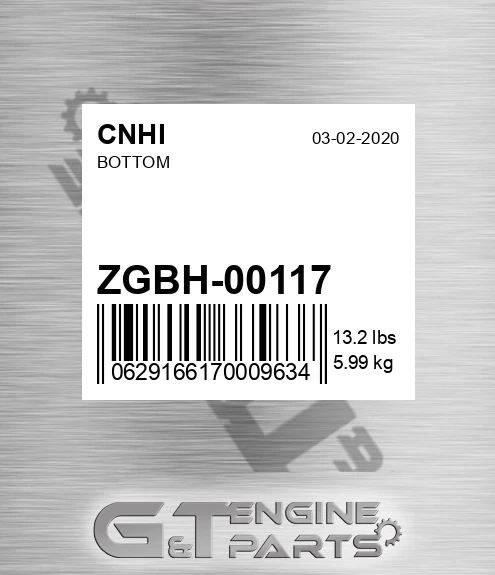 ZGBH-00117 BOTTOM