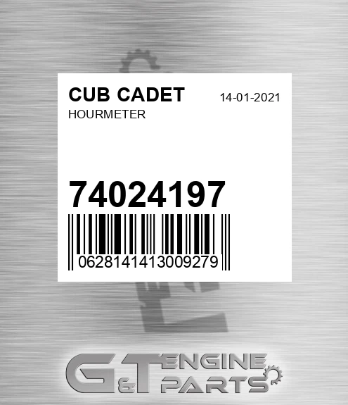 Cub cadet hour online meter