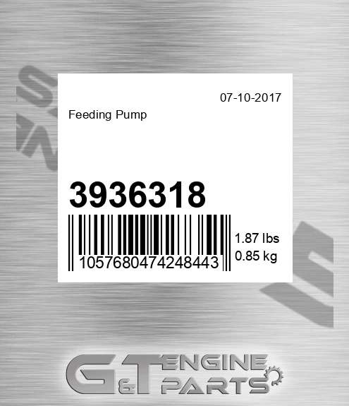3936318 Feeding Pump