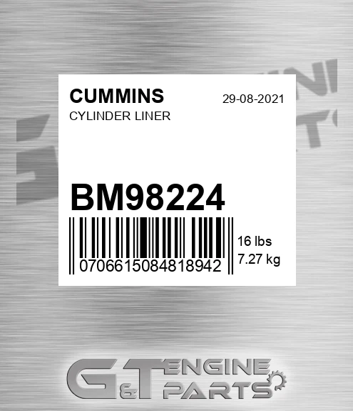 BM98224 Cylinder Liner