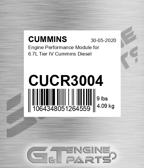 CUCR3004 Engine Performance Module for 6.7L Tier IV Diesel