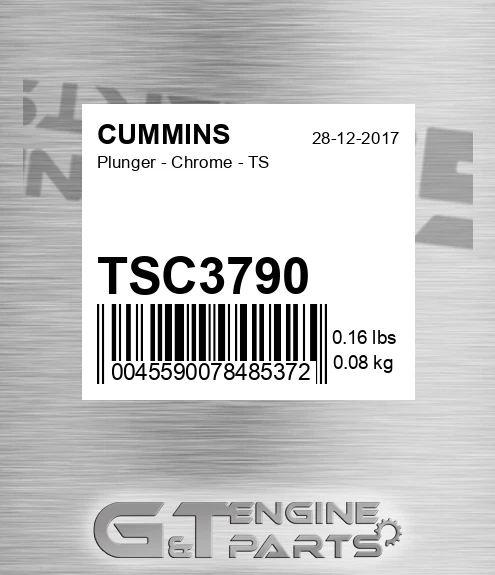 TSC3790 Plunger - Chrome - TS