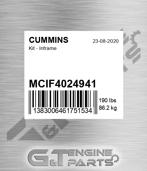 MCIF4024941 Kit - Inframe