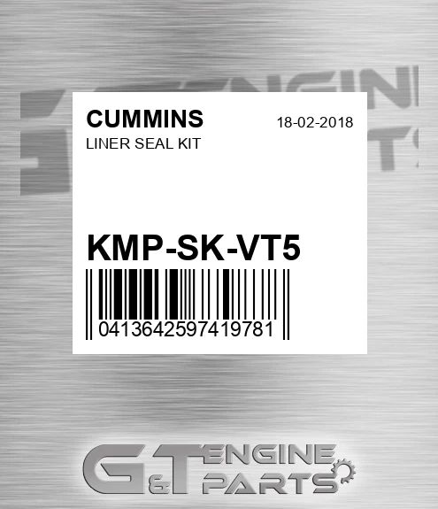KMP-SK-VT5 LINER SEAL KIT