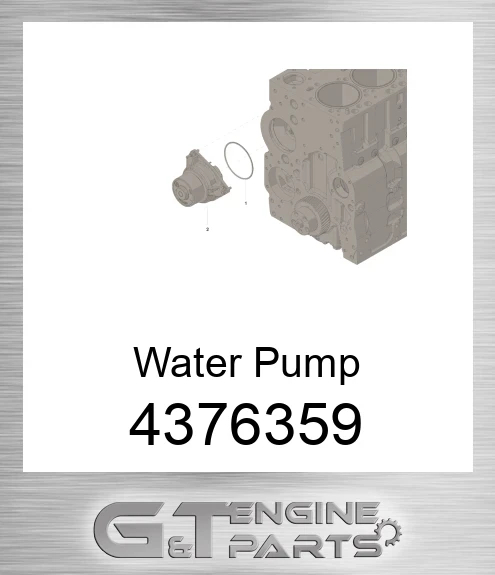 4376359 Water Pumps ISL/QSL