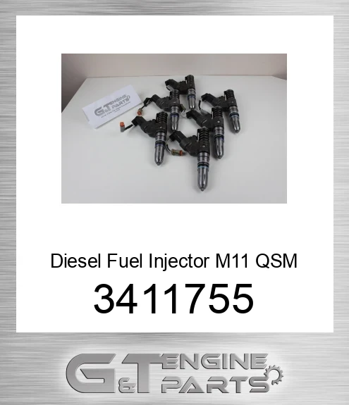 3411755 Diesel Fuel Injector M11 QSM 11 ISM 11