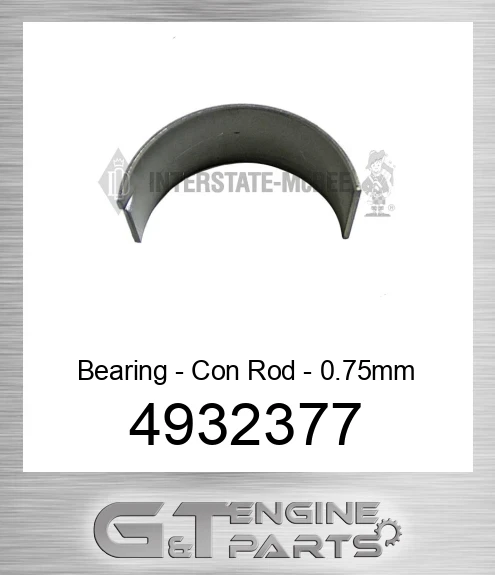 4932377 Bearing - Con Rod - 0.75mm