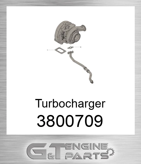 3800709 Turbocharger