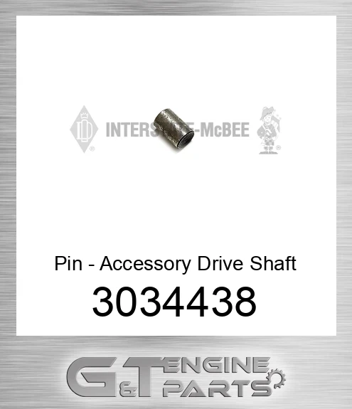 3034438 Pin - Accessory Drive Shaft