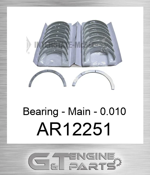 AR12251 Bearing - Main - 0.010