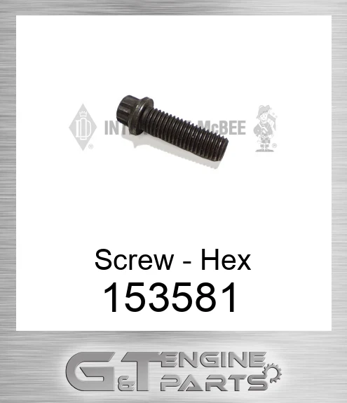 153581 Screw - Hex