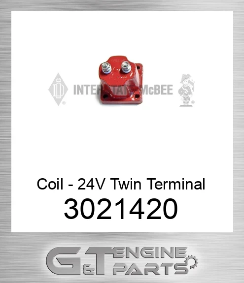 3021420 Coil - 24V Twin Terminal