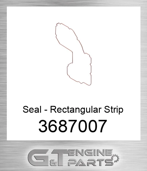 3687007 Seal - Rectangular Strip