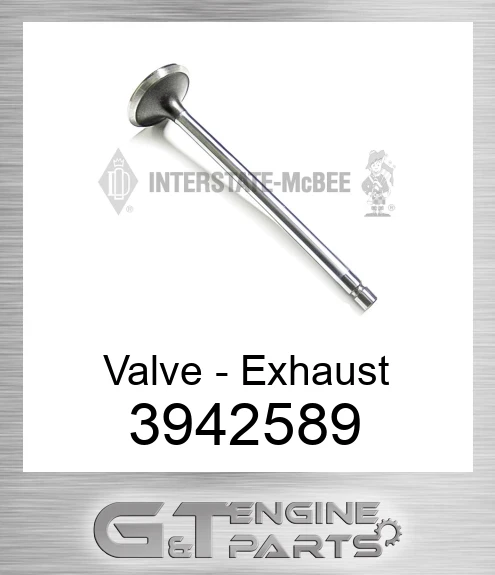 3942589 Valve - Exhaust