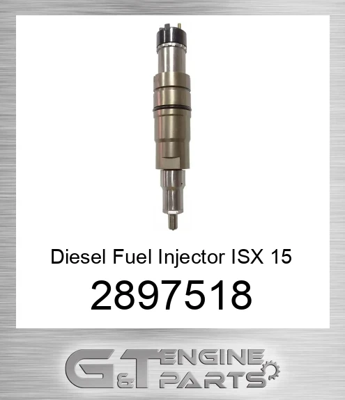 2897518 Diesel Fuel Injector ISX 15 ISX 12 X15