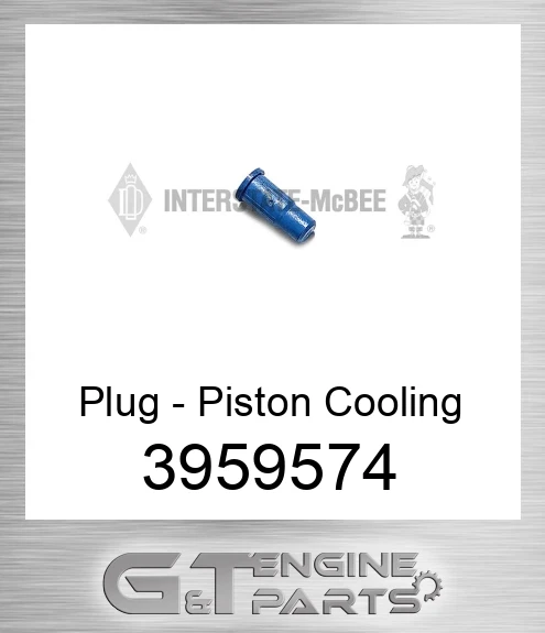 3959574 Plug - Piston Cooling