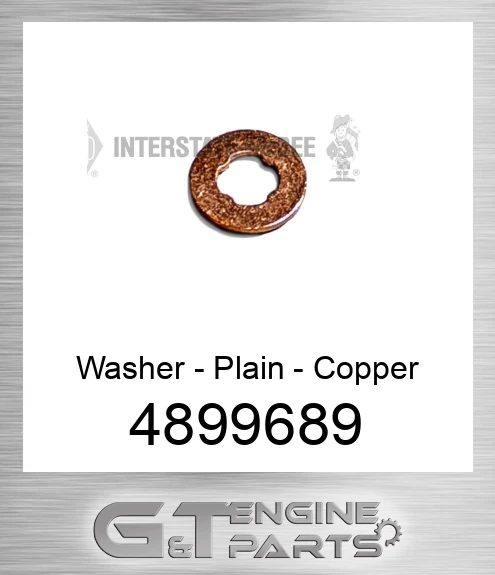 4899689 Washer - Plain - Copper