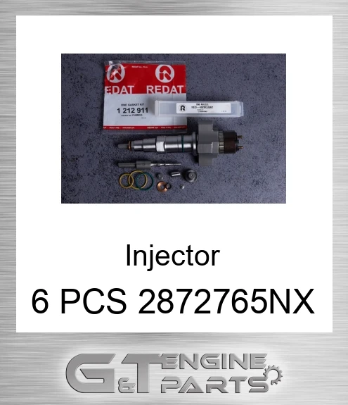 6 pcs 2872765NX Injector made to fit CUMMINS ISLE 8.9 / ISL