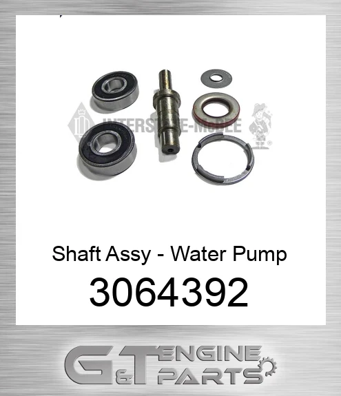 3064392 Shaft Assy - Water Pump