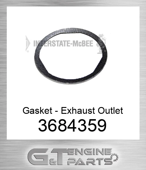 3684359 Gasket - Exhaust Outlet