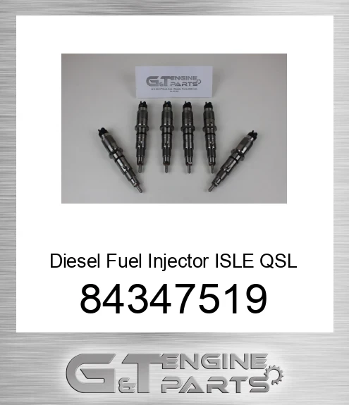 84347519 Diesel Fuel Injector ISLE QSL QSC ISB