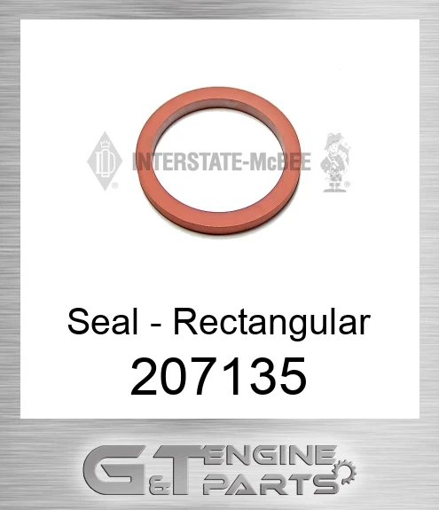 207135 Seal - Rectangular