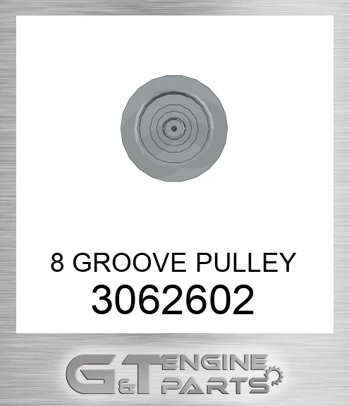 3062602 8 GROOVE PULLEY