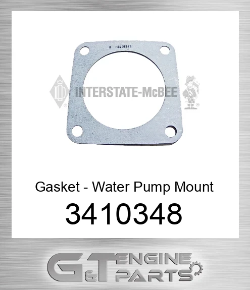 3410348 Gasket - Water Pump Mount