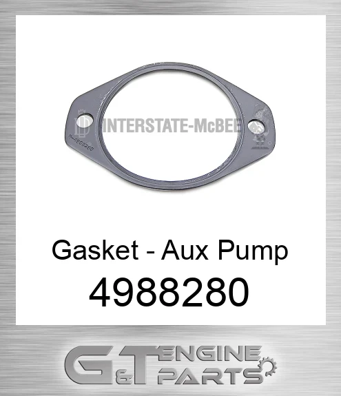 4988280 Gasket - Aux Pump
