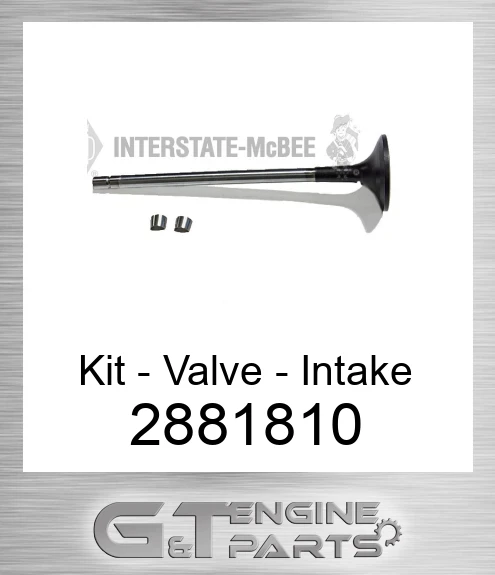 2881810 Kit - Valve - Intake