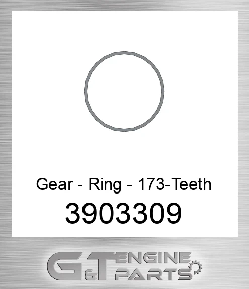 3903309 Gear - Ring - 173-Teeth