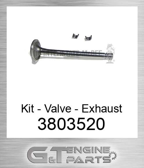 3803520 Kit - Valve - Exhaust