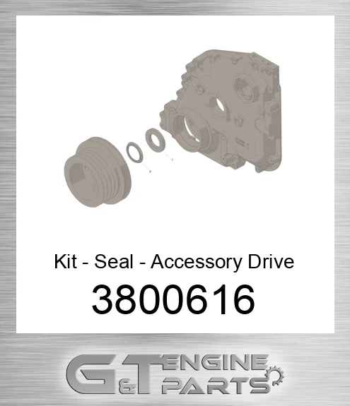 3800616 Kit - Seal - Accessory Drive