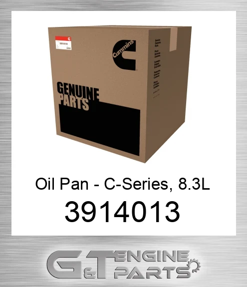 3914013 Oil Pan - C-Series, 8.3L