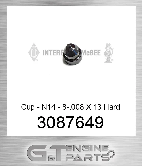 3087649 Cup - N14 - 8-.008 X 13 Hard