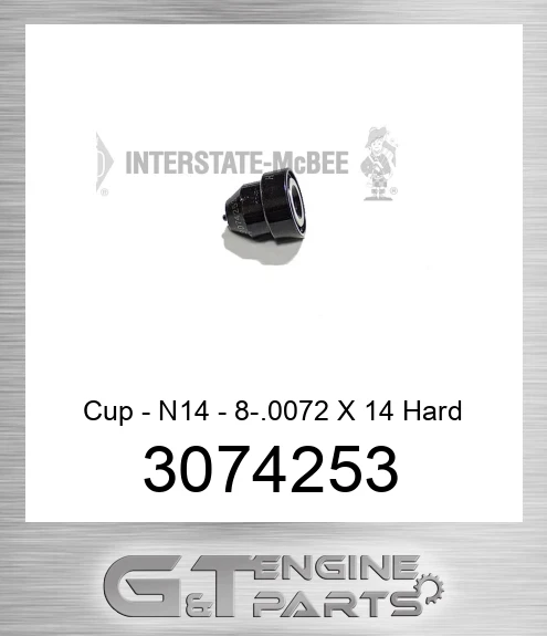 3074253 Cup - N14 - 8-.0072 X 14 Hard