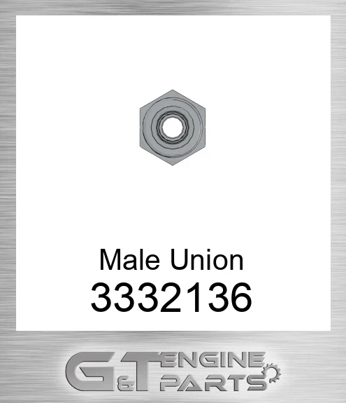 3332136 Male Union made to fit CUMMINS | LTD. WARRANTY