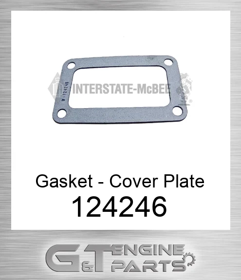 124246 Gasket - Cover Plate