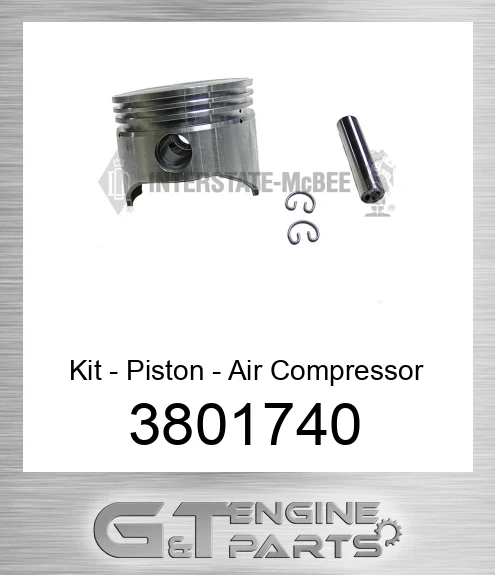 3801740 Kit - Piston - Air Compressor