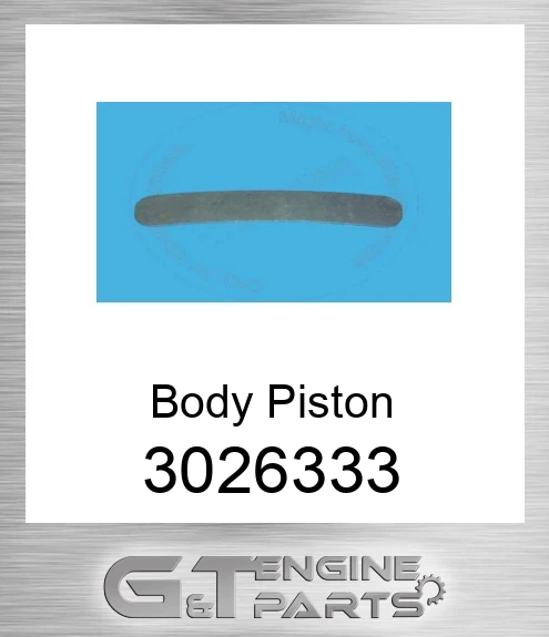 3026333 Body Piston
