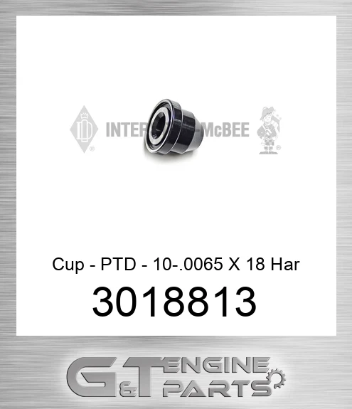 3018813 Cup - PTD - 10-.0065 X 18 Har