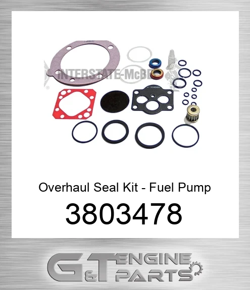 3803478 Overhaul Seal Kit - Fuel Pump