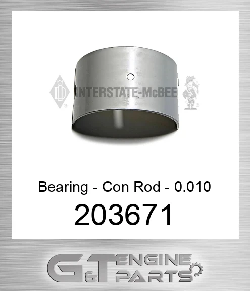 203671 Bearing - Con Rod - 0.010
